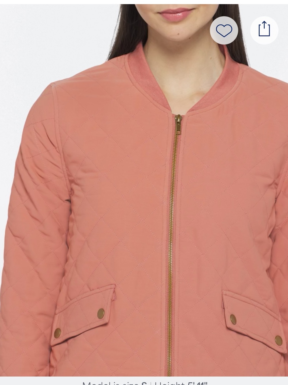 Eden Society Melodie Quilted Bomber Jacket - Picture 5 of 8